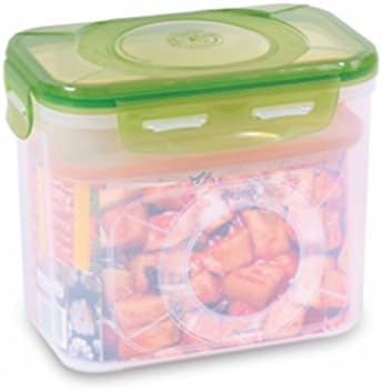 Premium Kimchi, Sauerkraut Container Probiotic Fermentation with Inner Vacuum Lid (Earthenware Brown, 0.45 gal/ 1.7L)