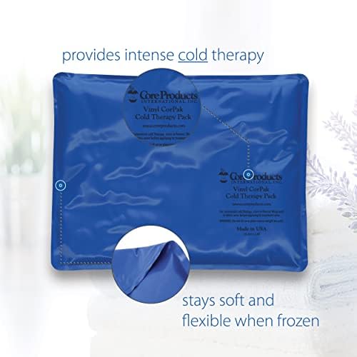 Core Products Flexible Vinyl Intense Cold Pack for Neck, Shoulders & Back - 11" X 15"