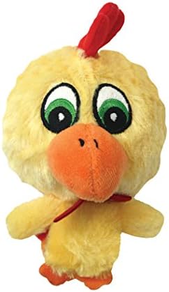 Multipet 43237-1 Knobby Noggins Chicken Dog Toy