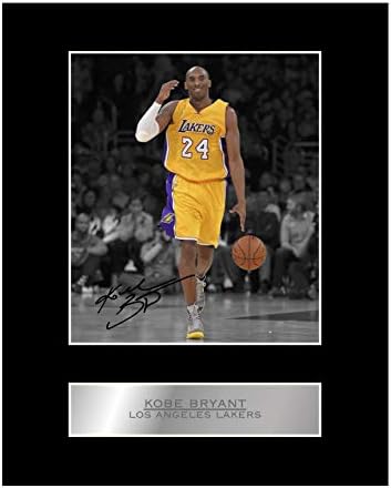 Kobe Bryant Print Signed Mounted Photo Display #01 Printed Autograph Picture Print