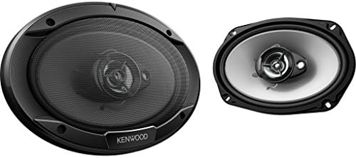 Kenwood Elliptic Speakers 3-Way 15 x 23 cm Black