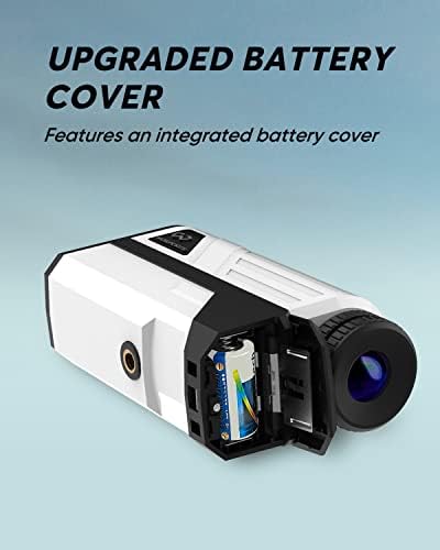 Wosports Golf Rangefinder, 800 Yards Laser Distance Finder with Slope, Flag-Lock with Vibration Distance/Speed/Angle Measurement