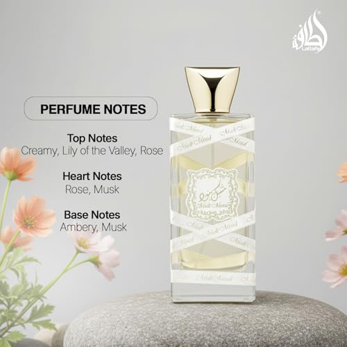 Lattafa Musk Mood for Unisex Eau de Parfum Spray, 3.4 Ounce