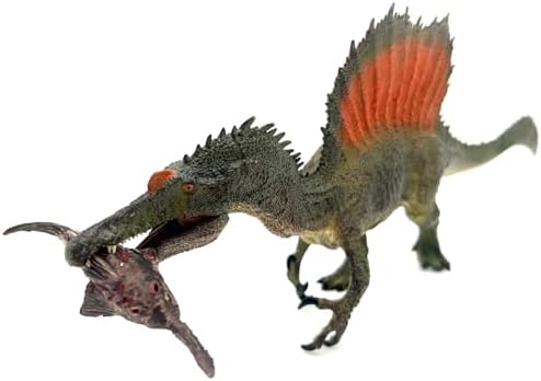 Gemini&Genius Dinosaur Toys Spinosaurus Figurine, Dinosaur Action Figure with Moveable Jaw, Boys Birthday Gift, Collection and Room Decoration