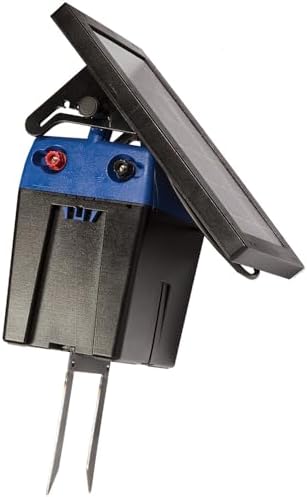 Premier 1 Solar IntelliShock® 30 Fence Energizer | 0.3J. Reduces demand when voltage is high. Includes 12V/15AH battery