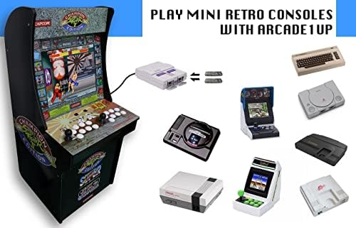 Mini Retro Console Fighting Stick for Arcade1Up Cabinet