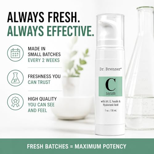 Vitamin C Serum 20% Pure L-Ascorbic Acid, Ferulic Acid