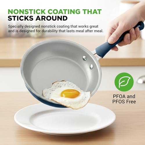 NutriChef 20-Piece Pots and Pans Set Non Stick – Induction Cookware Set, PFAS-Free Nonstick Cookware for All Cooktops