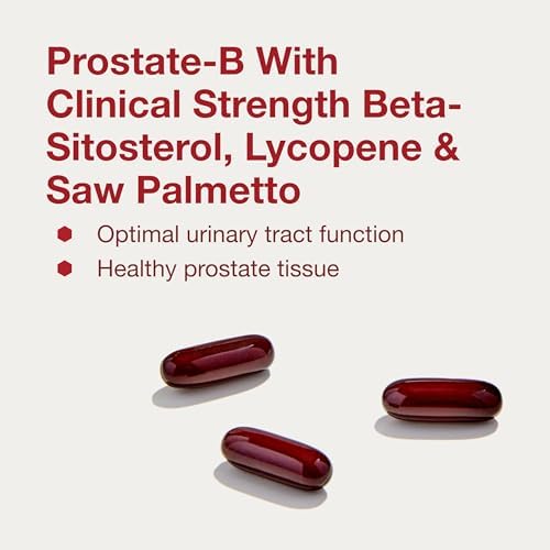 PROTOCOL FOR LIFE BALANCE Prostate-B Clinical Strength - Prostate Health Supplement for Men - with Beta Sitosterol