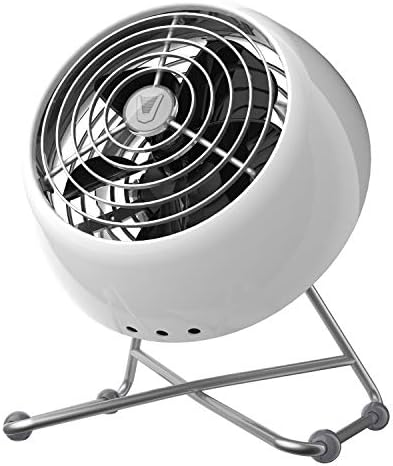 Vornado VFAN™ Mini Modern Personal Desk Fan with 2-Speed Control, Adjustable Tilt, Quiet Metal Air Circulator for Office, Bedroom, Dorm