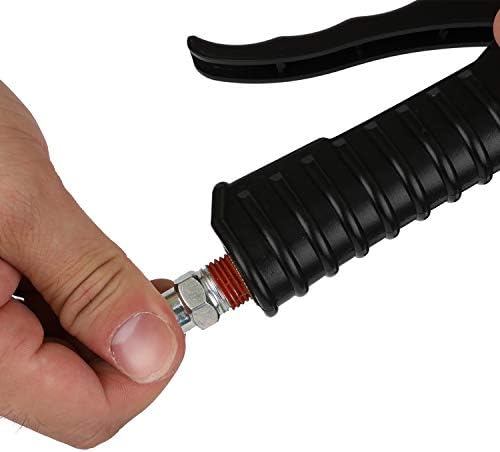 Air Compressor Blow Gun with Extended Steel Nozzle