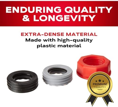 EZ-POUR® Metal Can Adapter, Fits 1-3/8 to 1-3/4 in Cans, Pack of 1 | Metal Can Adapter Fits 1-3/8