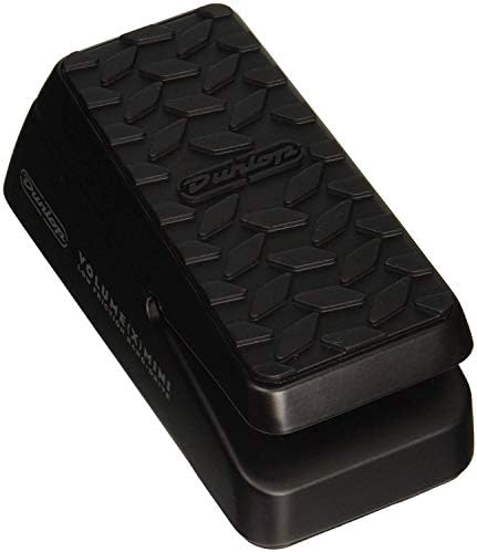 Jim Dunlop DVP4 Volume (X) Mini Pedal for Electric Guitars Bundle with 2-Pack of Pedal Patch Cables