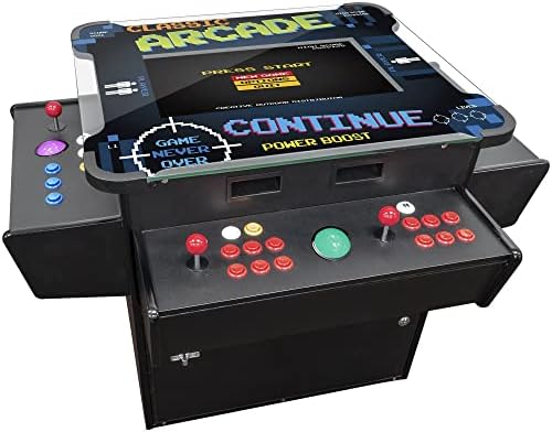 Classic Arcade Machine 1162 Games Free STOOLS 3 Sided