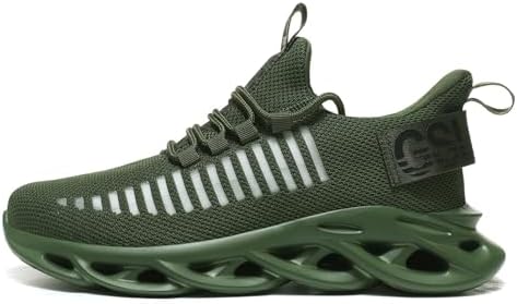 GSLMOLN Men's Slip on Breathable Walking Shoes Ultra Lightweight Casual Sport Gym Fashion Sneakers