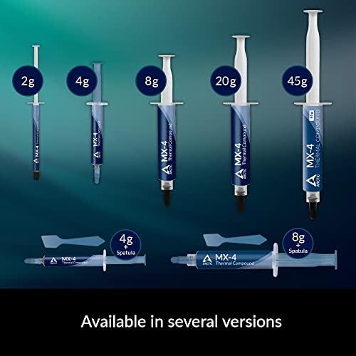 ARCTIC MX-4 (4 g) - Premium Performance Thermal Paste for All Processors