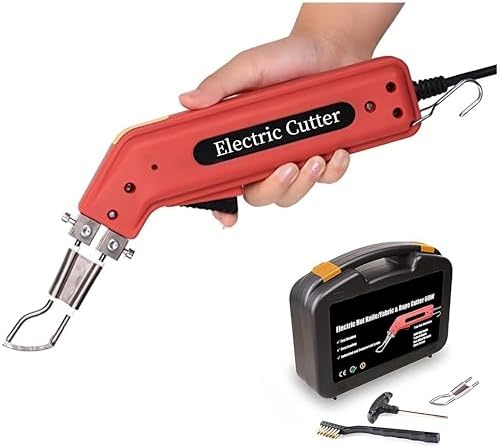 Handheld Electric Hot Knife Cutter and Heat Sealer Rope Healing Professional Hot Cutting Knife Fabric Cloth Cutter