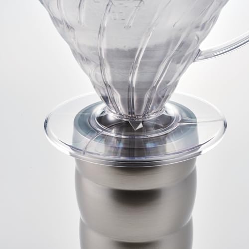 HARIO V60 Plastic Coffee Dripper, Size 02, Clear | Plastic