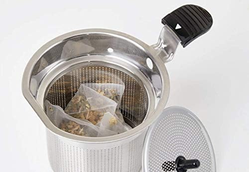 Electric Tea Maker With Variable-Temperature Settings and Keep-Warm Feature