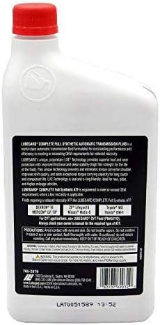 Lubegard 69032 Complete Full Synthetic Automatic Transmission Fluid, 32 oz.