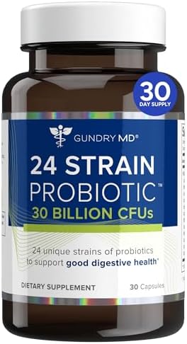 Gundry MD® 24 Strain Probiotic, 30 Billion CFU, 30 Capsules