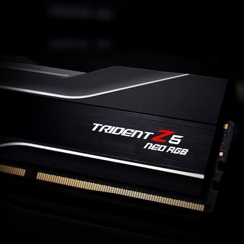 G.SKILL Trident Z5 Neo RGB Series DDR5 RAM (AMD EXPO & Intel XMP 3.0) 32GB (2x16GB) 6000MT/s CL36-36-36-96 1.35V Desktop Computer Memory U-DIMM