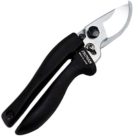 Wazakura Professional Japanese Bypass Pruning Shears 8inch(195mm) Made in Japan, Heavy Duty Pruners, Garden Hand Clipper with Safety Lock