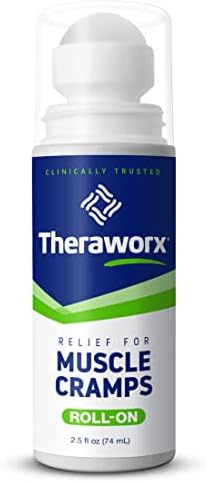 Theraworx Muscle Cramps Relief Foam with Magnesium Sulfate, 7.1oz (1 Count) | Clinically Trusted, Fast-Acting Muscle & Leg Cramp Relief, Made with Magnesium Sulfate. Paraben-Free, no mess or strong odor.