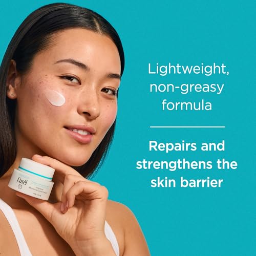 Curel Japanese Skin Care Intensive Face Moisturizer Cream, Hydrating Face Lotion for Dry to Very Dry Sensitive Skin, Anti-Aging, Fragrance-Free