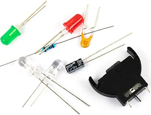 PCB Repair kit for SEGA Dreamcast Controller Ports, Battery Holder, Fuse Capacitor, Resistor, Capacitor (Battery Holder 1pcs)
