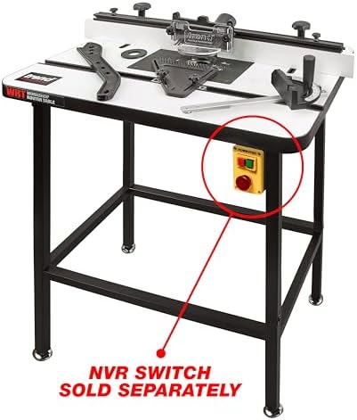 Trend WRT Workshop Router Table, Free Standing with Precision Engineered Components, 120V NVR Switch Not Included, WRT