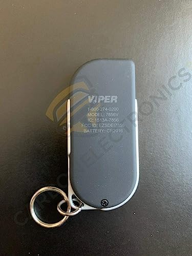 Viper 7856V 2-Way LED Replacement Remote Control (Black)