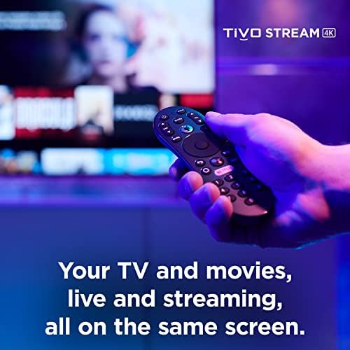 TiVo Stream 4K – Every Streaming App and Live TV on One Screen – 4K UHD