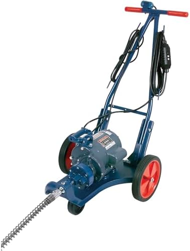 Electric Eel 104ft. Sectional Electric Drain Cleaner, Model Number CK-1/2-8DC