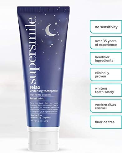 Supersmile Awake Zesty Mint Whitening Toothpaste, with Caffeine, 4.2 Oz