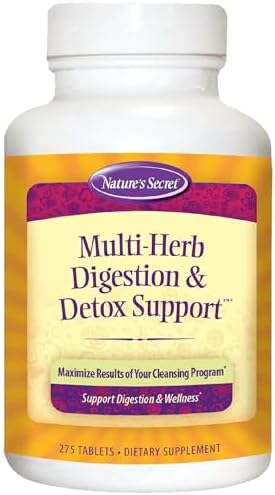 Nature's Secret Multi-Herb Digestion & Detox Support (2 Pack)