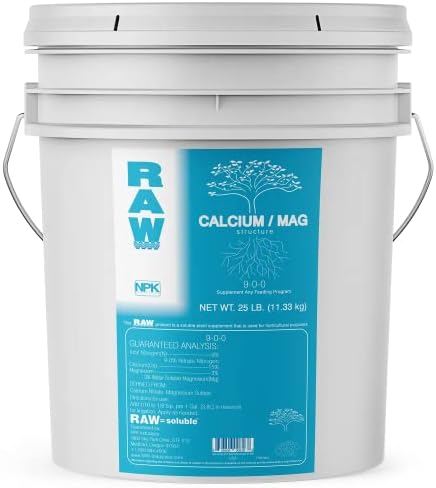 RAW Calcium/Mag 2oz - Essential Combo for Plant Health - Boosts Cell Strength and Nutrient Uptake