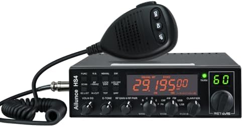 Retevis Ailunce HS4 10 Meter Radio, SSB CW AM FM PA Ham Radio Base Station | High Power Mobile Transceiver, Noise Reduction, SWR Protection, ASQ