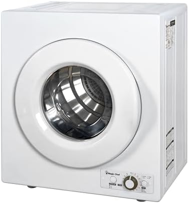 2.6 cu. ft. White Compact Electric Dryer | 2.6-Cu. Ft. Compact Electric Dryer, White, Perfect for Home or Apartment