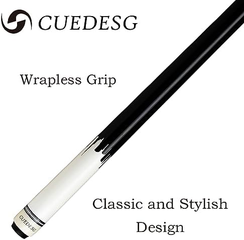 Carbon Fiber Pool Cue Stick 10.5mm/11.8mm/12.5mm,Low Deflection Pool Stick,Professional Cue Stick with Case