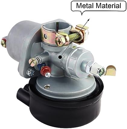 FLYPIG 49cc Engine Carburetor for 50cc 80cc 66cc 60cc 2 Stroke Mini Bike | fits Bicycle Motorized Bike, Gas Bicycle, Scooters, Skateboards