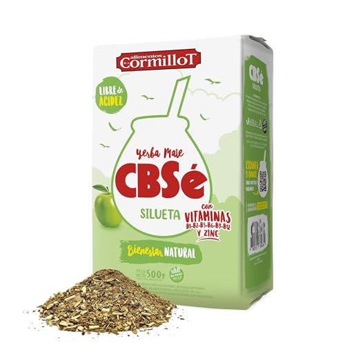 CBSe Silueta Yerba Mate – 500g (1.1 lb) Loose Leaf Herbal Tea – Naturally Flavored Argentine Yerba Mate – Smooth, Balanced, Refreshing