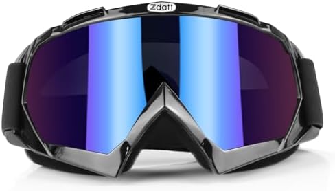 Dirt Bike Goggles, ATV Motorcycle UTV MX OTG Accessories Goggle Glasses & Anti Fog Ski Goggles, Racing Skiing Dirtbike