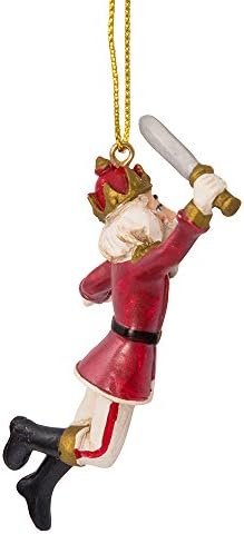 Kurt Adler W20229 2.75" Polyresin Nutcracker Suite Miniature Ornament Set, 8 Pieces