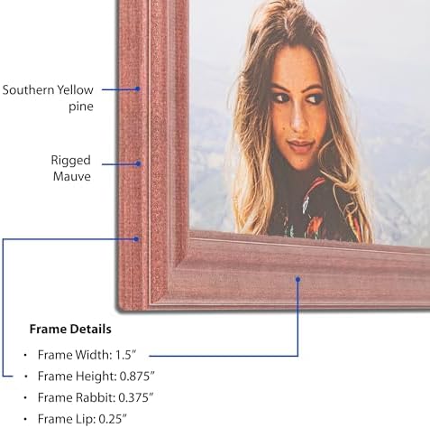 ArtToFrames 28x35 Inch Pink Picture Frame