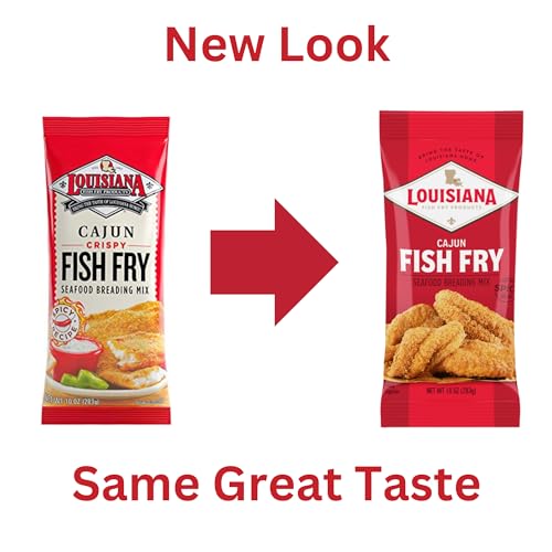 Louisiana Fish Fry Seafood Breading Variety - Pack of 4