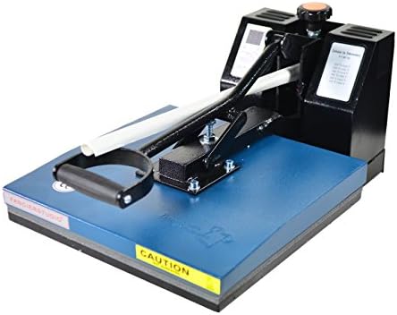 Fancierstudio Digital Heat Press 15 x 15 Sublimation Rhinestone Heat T-Shirt Machine15x15 B/BLK