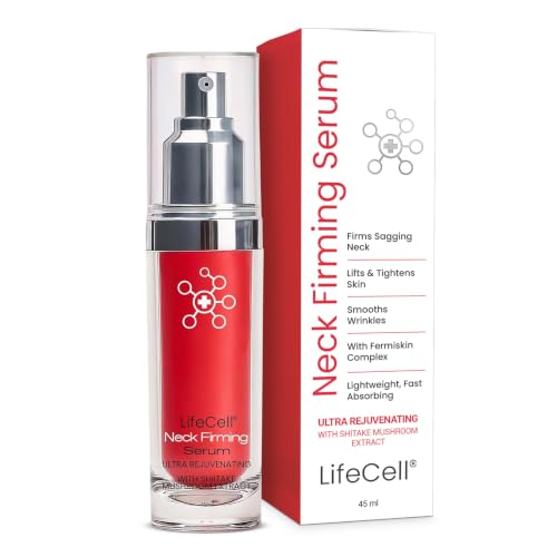 LifeCell Neck Firming Serum – Firms, Lifts & Reduces Sagging Skin, 1.5oz | LifeCell Neck Firming Serum – Firms, Lifts & Reduces Sagging Skin