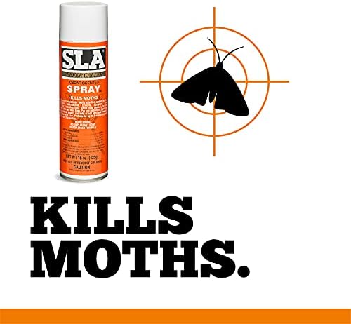 Reefer Galler SLA Cedar Scented Spray - 15 oz - Pack of 3 | Kills on Contact: Moths, Bedbugs, Ants, Lice, Beetles, Cockroaches, Crickets, Scorpions
