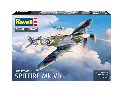 Revell 03897 Supermarine Spitfire Mk.VB, Multi Colour, 1: 72 Scale